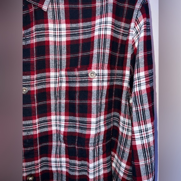 Roebuck & Co Men’s Plaid Flannel - Picture 3 of 7